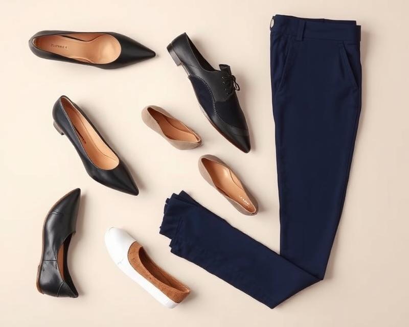 Jakie buty pasują do granatowych spodni damskich? Przegląd stylów img-responsive