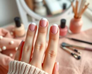 jak wykonać french manicure zwykłym lakierem krok po kroku?